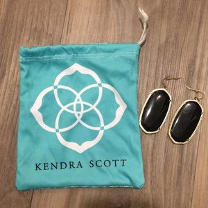 Black “Danielle” Kendra Scott earrings